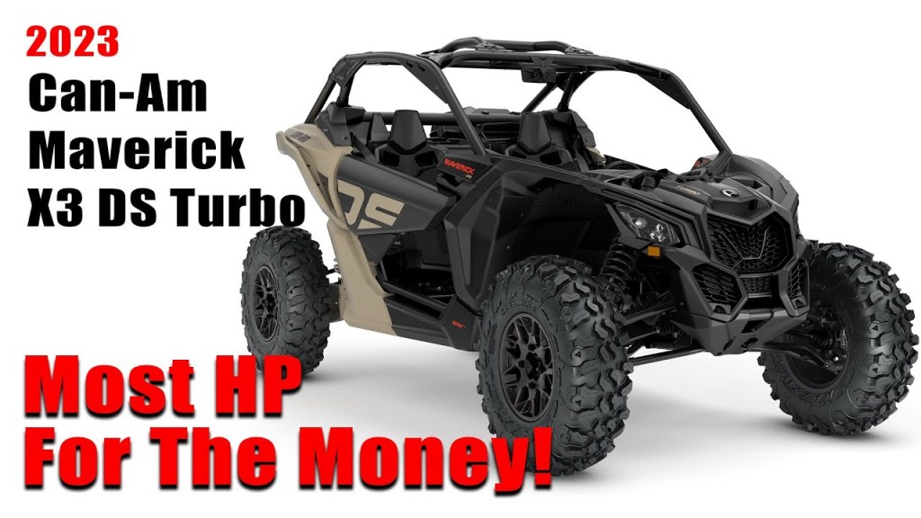 Picture of: Can Am Maverick X DS Turbo First Look Review: The Most Powerful SXS  For the Money